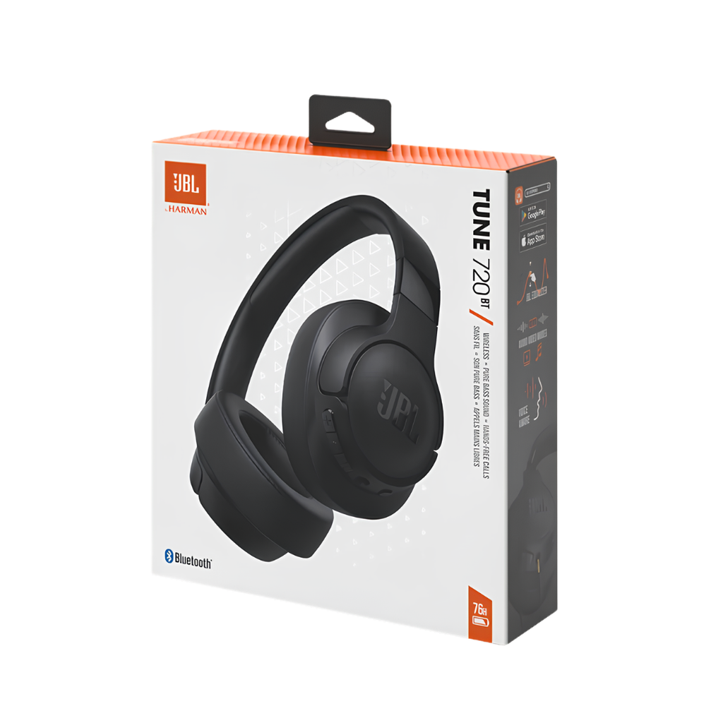 Audífonos Inalámbricos JBL Tune 720BT Bluetooth 5.3 Over-Ear con JBL Pure Bass y Hasta 76 Horas de Batería
