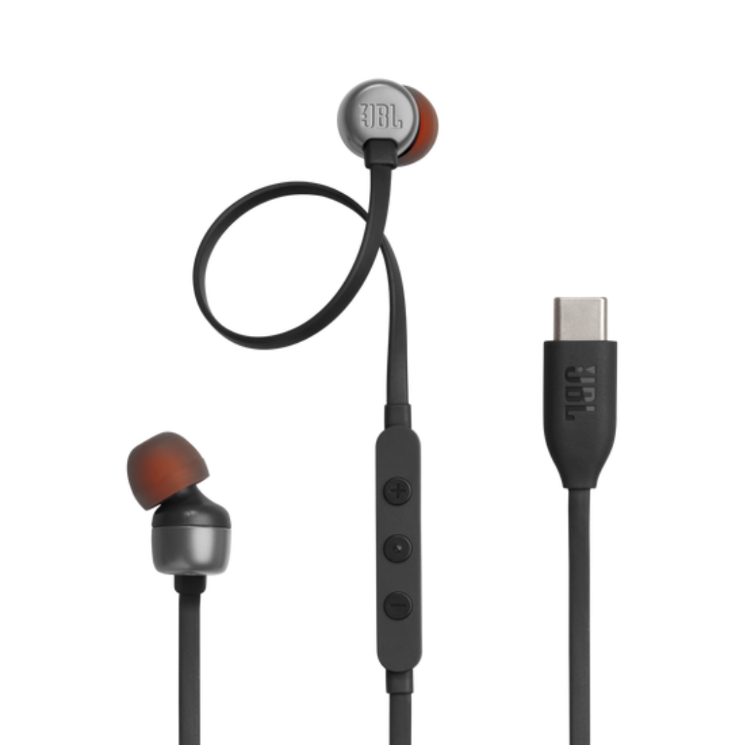 Audífonos JBL Tune 310C USB-C In-Ear con Pure Bass, Hi-Res Audio y Micrófono