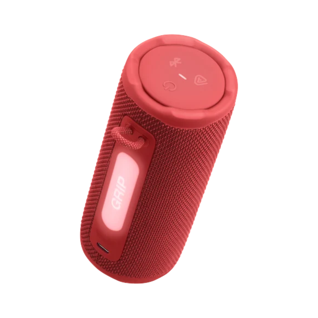 Bocina Bluetooth Portátil JBL Grip con AI Sound Boost, Auracast™, IP68 y Hasta 14 Horas de Batería