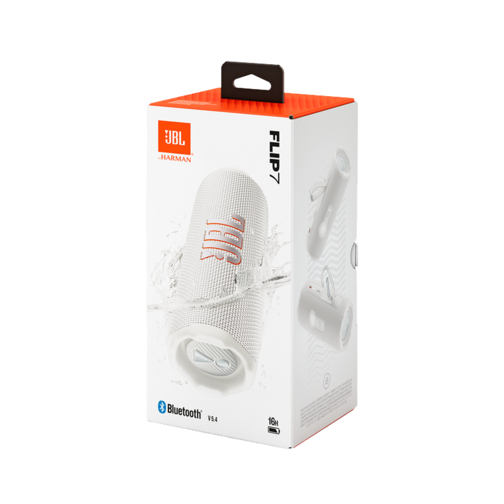 Bocina Portátil Bluetooth JBL Flip 7 Resistente al Agua y Polvo IP68 con Auracast y AI Sound Boost