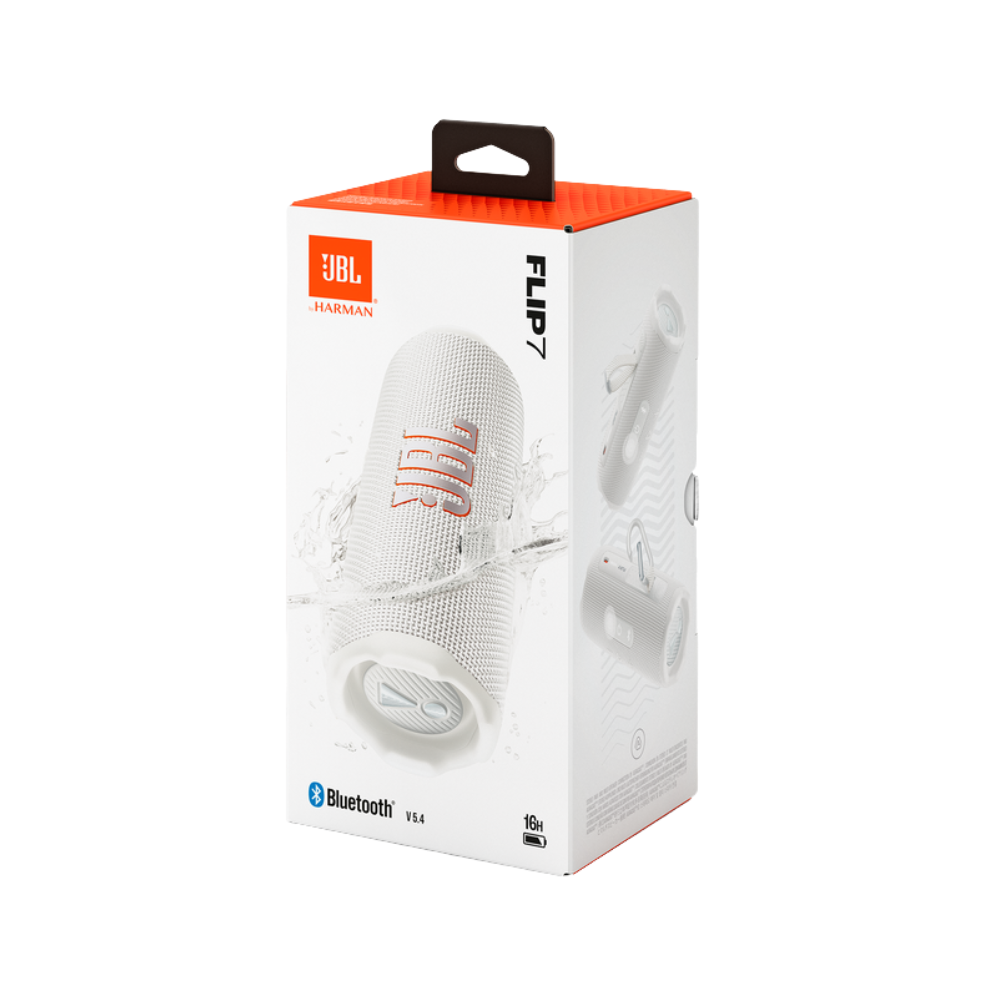 Bocina Portátil Bluetooth JBL Flip 7 Resistente al Agua y Polvo IP68 con Auracast y AI Sound Boost