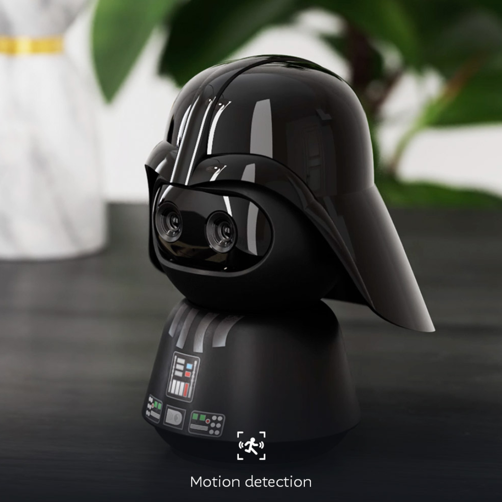 Cámara Inteligente Wi-Fi PTZ Nexxt Home Darth Vader™ Full HD 1080p para Interior con Audio Bidireccional