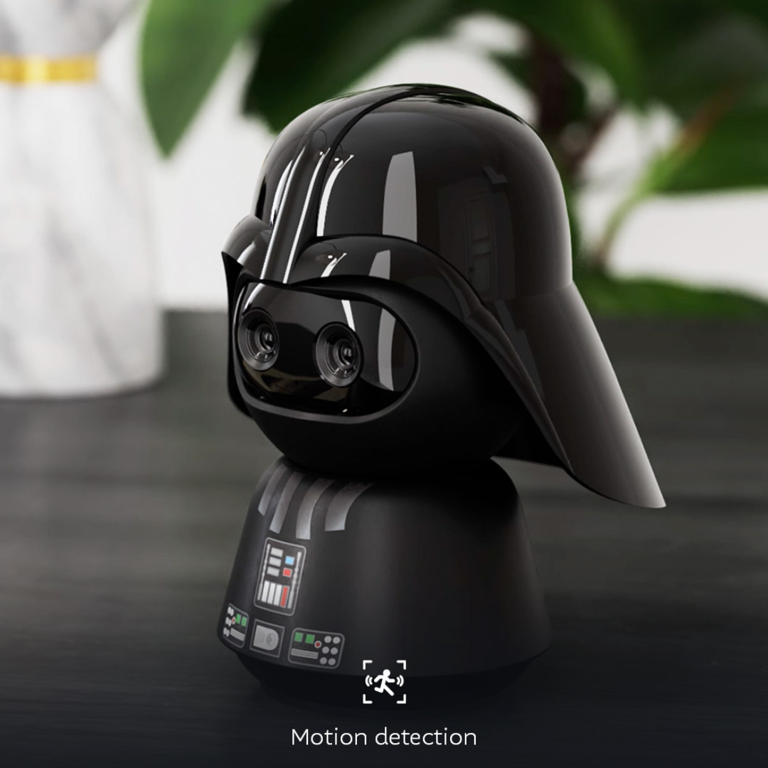Cámara Inteligente Wi-Fi PTZ Nexxt Home Darth Vader™ Full HD 1080p para Interior con Audio Bidireccional