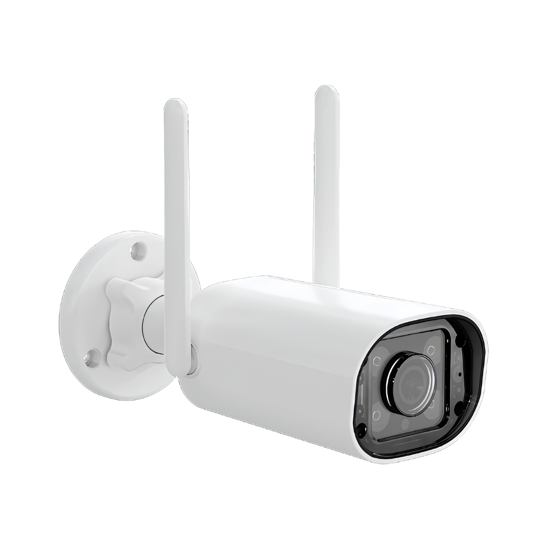 Cámara de Seguridad Nexxt Home NHC-OF10 Wi-Fi 2K+ 5MP para Exterior IP65 con Visión Nocturna