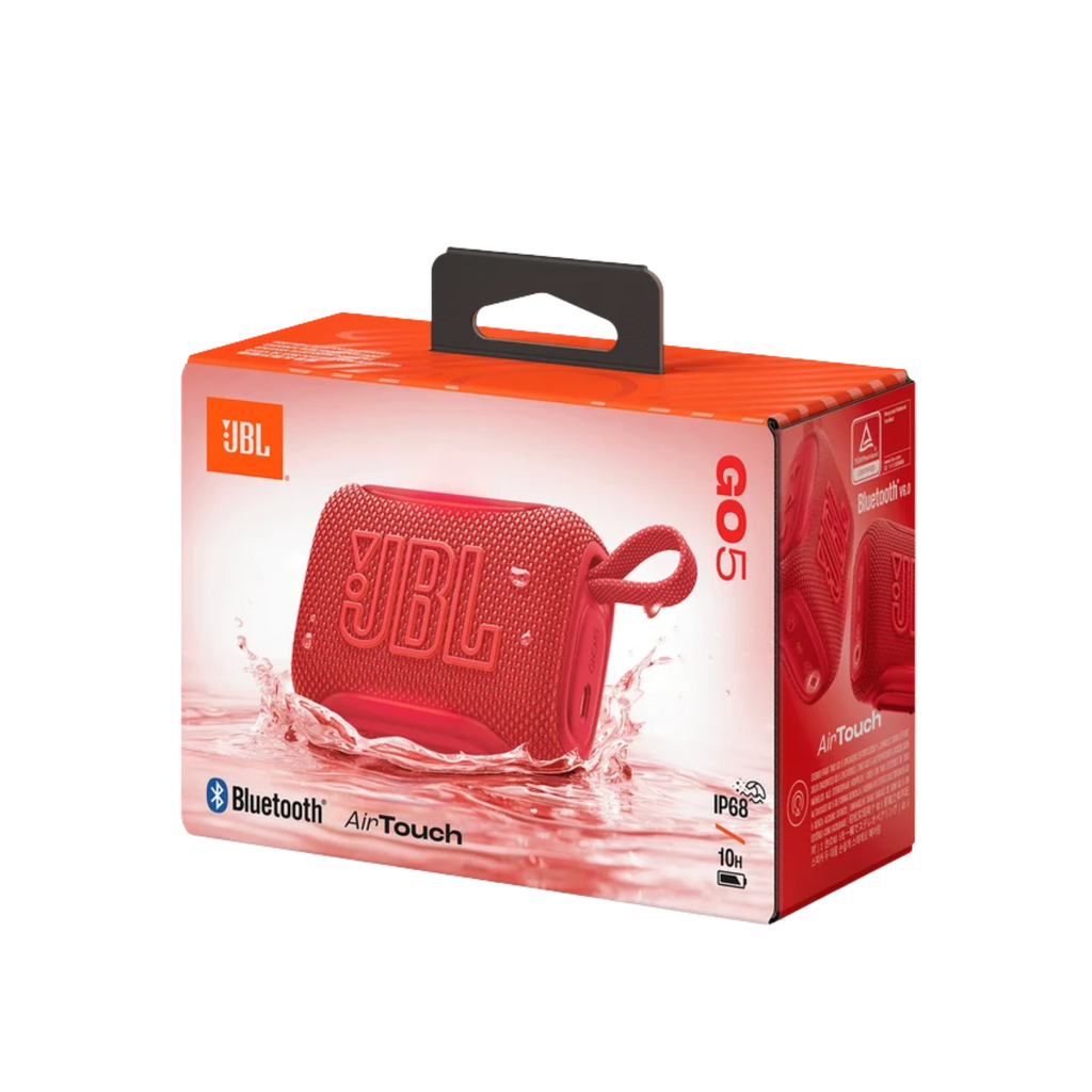 Bocina Portátil Bluetooth JBL Go 5 Resistente al Agua y Polvo IP68 con Auracast y Bluetooth 6.0